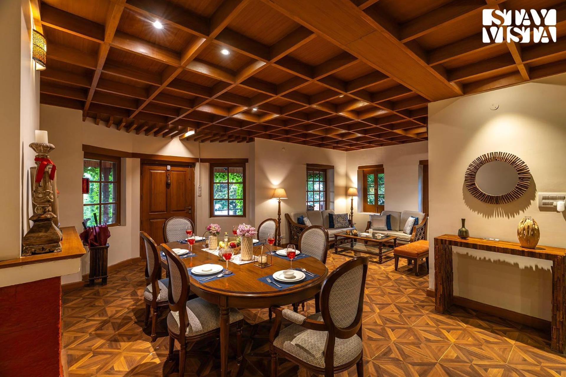 Stayvista At Sylvana Villas With Lawn, Bbq And Jacuzzi Kasauli Exterior foto